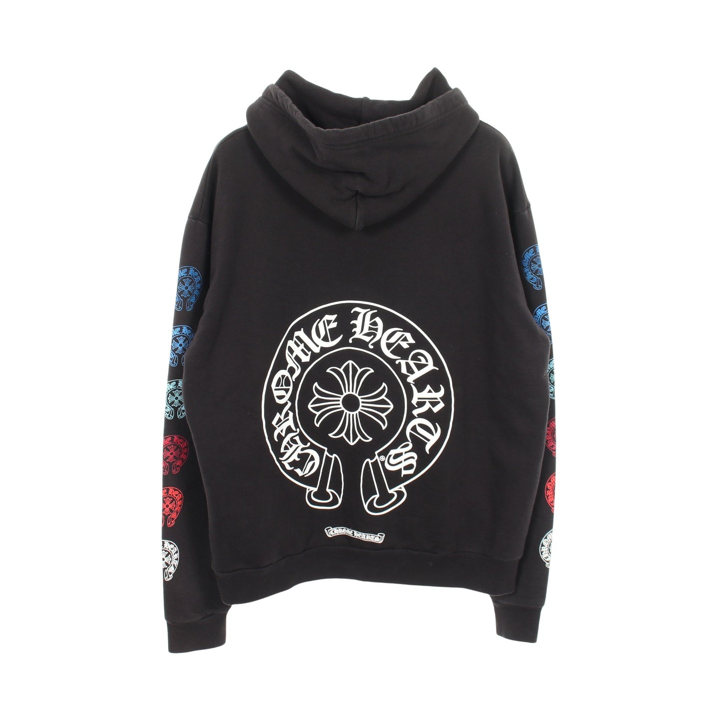 Multi Color Horseshoe Pullover Hoodie プルオーバーパーカー コットン ブラック マルチカラー クロムハーツ