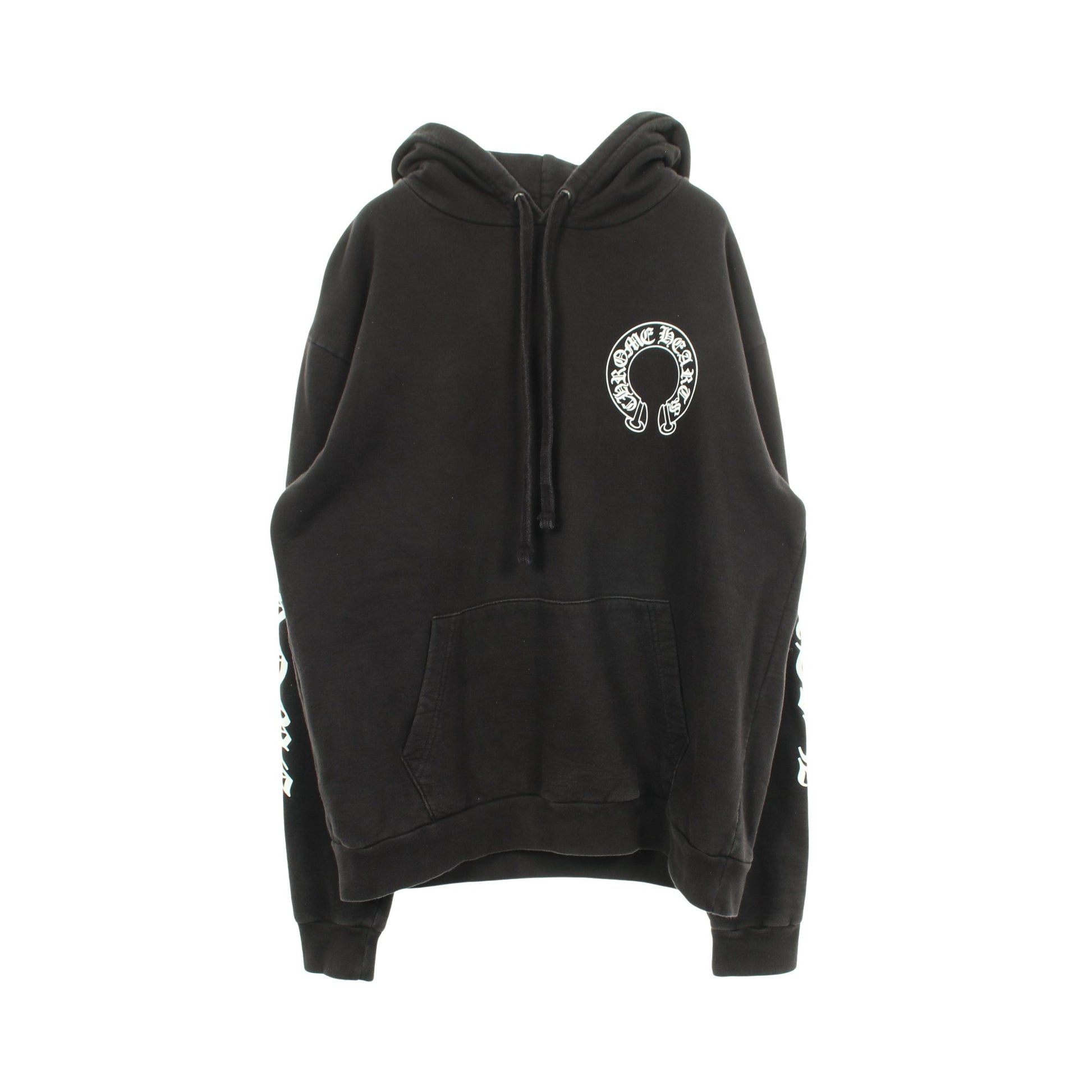 Chrome Hearts × MATTY BOY Chomper Horseshoe Hoodie プルオーバーパーカー コットン ブラック クロムハーツ トップス Chrome Hearts