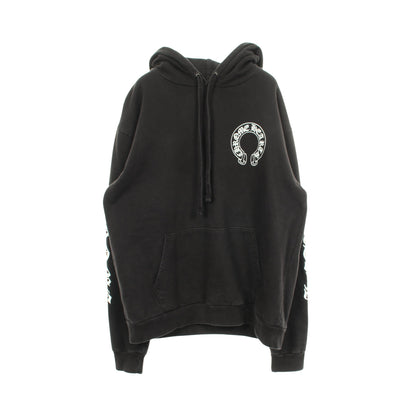 Chrome Hearts × MATTY BOY Chomper Horseshoe Hoodie プルオーバーパーカー コットン ブラック クロムハーツ トップス Chrome Hearts