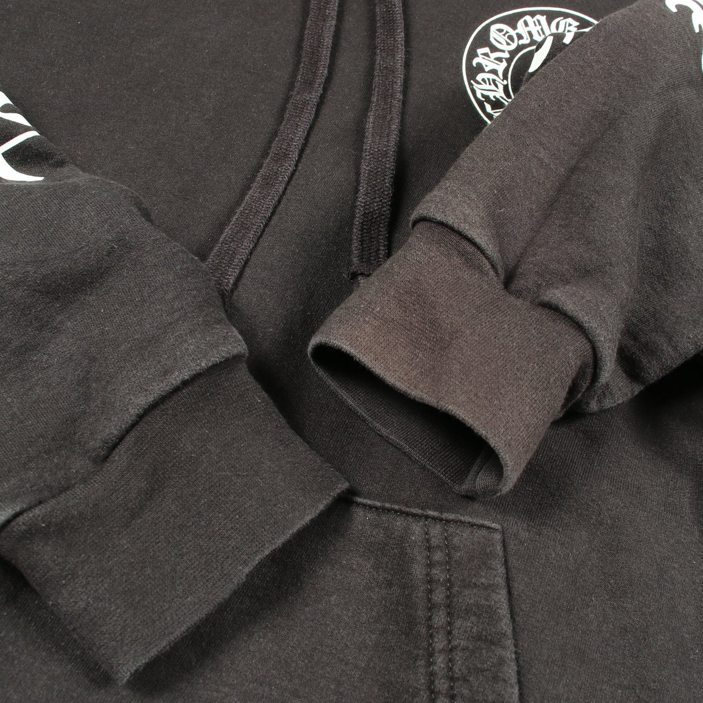 Chrome Hearts × MATTY BOY Chomper Horseshoe Hoodie プルオーバーパーカー コットン ブラック クロムハーツ トップス Chrome Hearts
