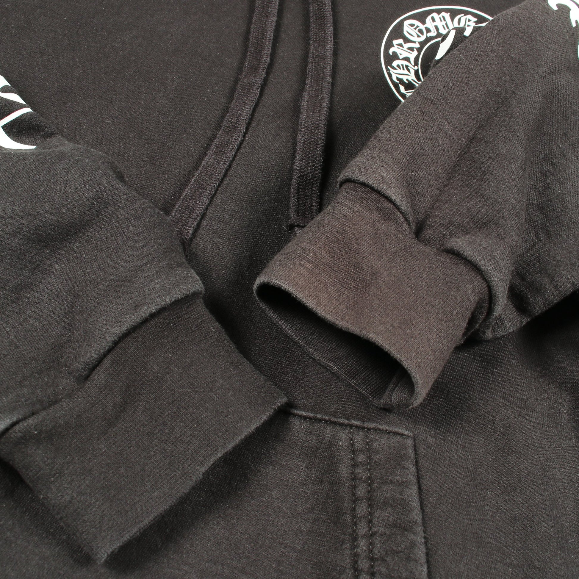Chrome Hearts × MATTY BOY Chomper Horseshoe Hoodie プルオーバーパーカー コットン ブラック クロムハーツ トップス Chrome Hearts