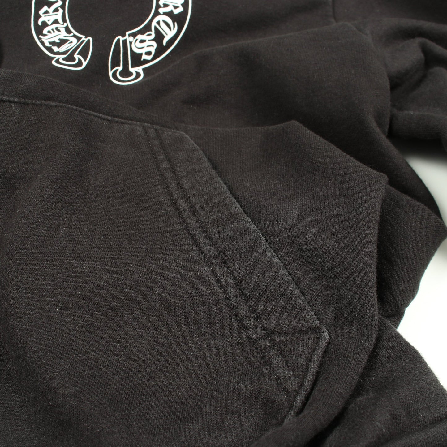 Chrome Hearts × MATTY BOY Chomper Horseshoe Hoodie プルオーバーパーカー コットン ブラック クロムハーツ トップス Chrome Hearts