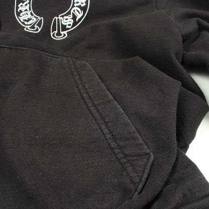 Chrome Hearts × MATTY BOY Chomper Horseshoe Hoodie プルオーバーパーカー コットン ブラック クロムハーツ トップス Chrome Hearts