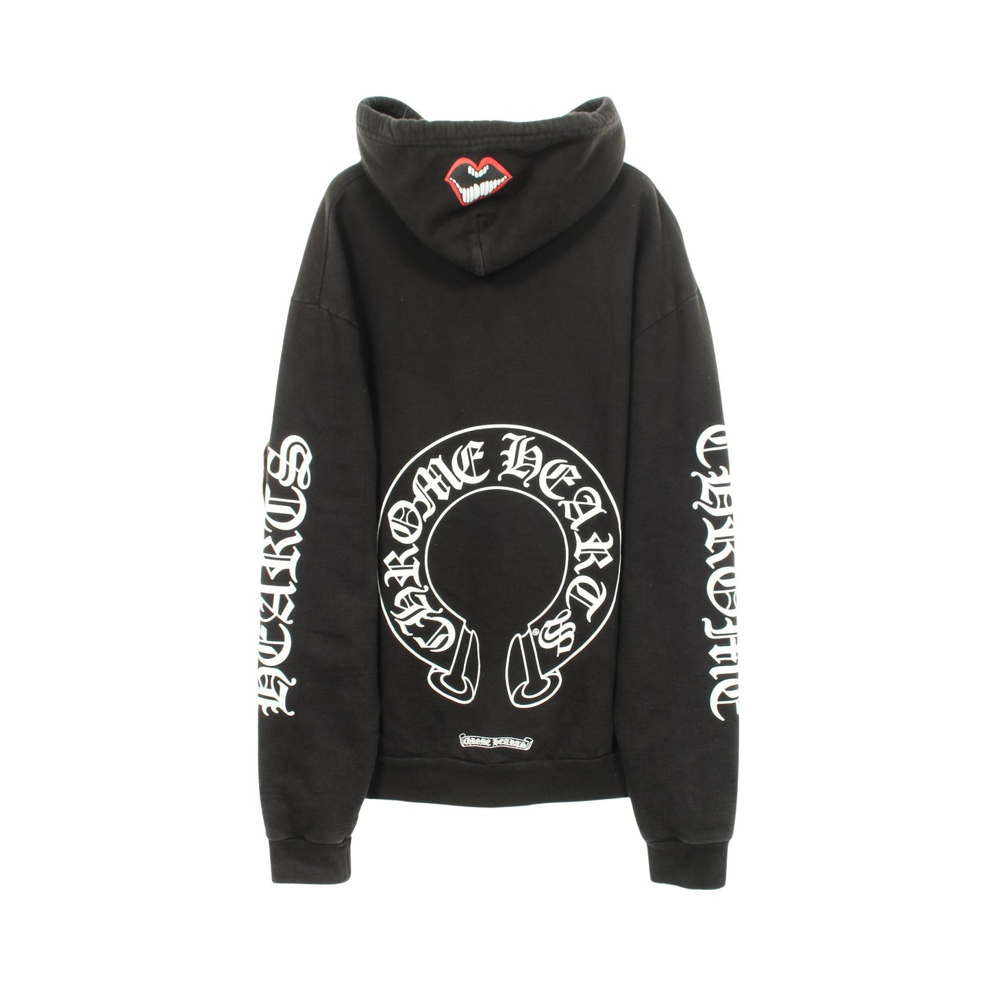 Chrome Hearts × MATTY BOY Chomper Horseshoe Hoodie プルオーバーパーカー コットン ブラック クロムハーツ トップス Chrome Hearts