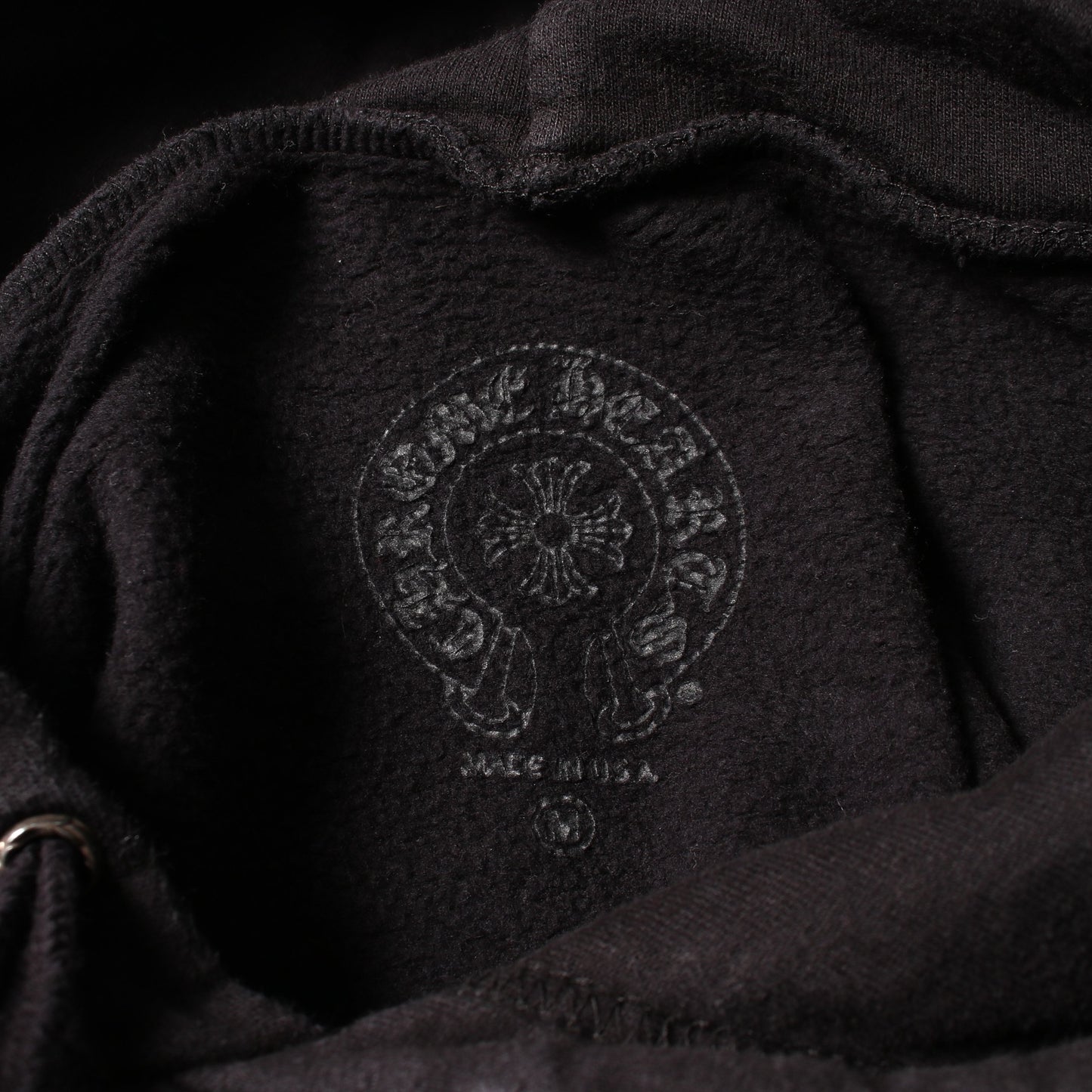Chrome Hearts × MATTY BOY Chomper Horseshoe Hoodie プルオーバーパーカー コットン ブラック クロムハーツ トップス Chrome Hearts