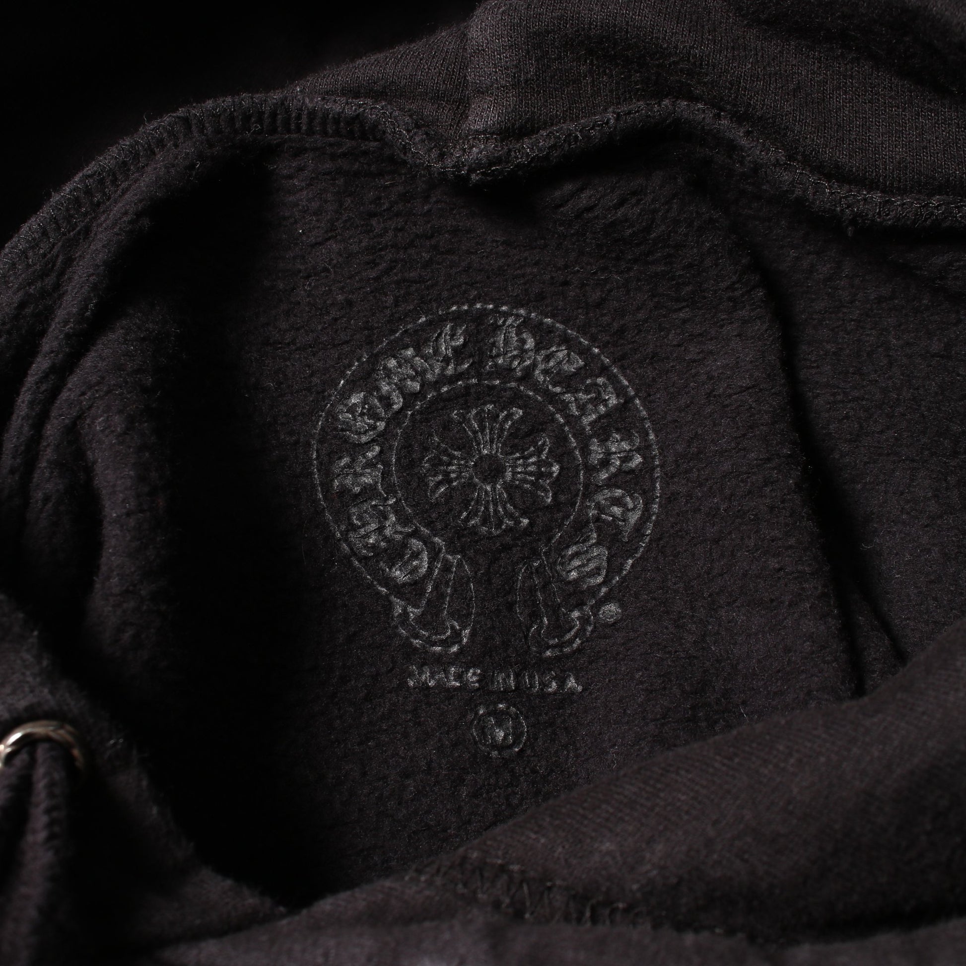 Chrome Hearts × MATTY BOY Chomper Horseshoe Hoodie プルオーバーパーカー コットン ブラック クロムハーツ トップス Chrome Hearts