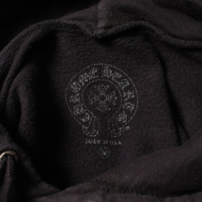 Chrome Hearts × MATTY BOY Chomper Horseshoe Hoodie プルオーバーパーカー コットン ブラック クロムハーツ トップス Chrome Hearts
