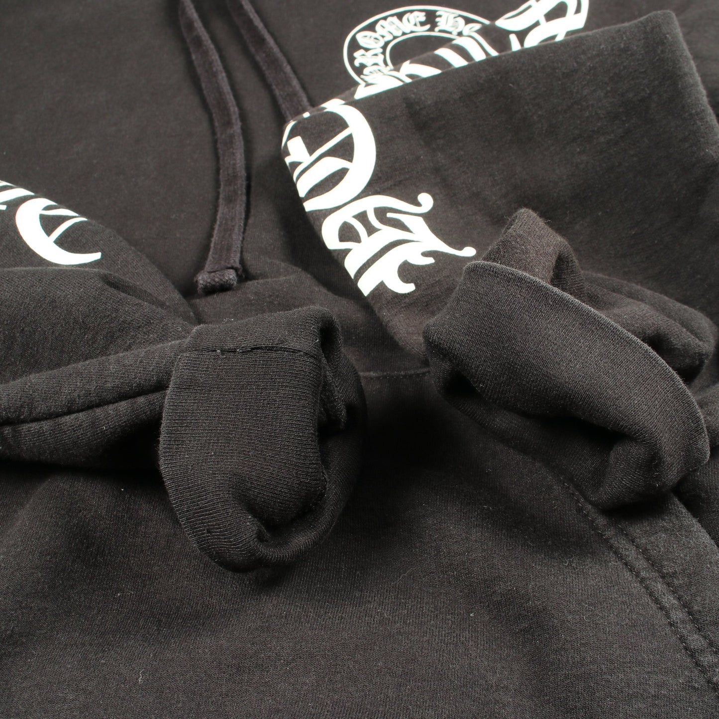 Chrome Hearts × MATTY BOY Chomper Horseshoe Hoodie プルオーバーパーカー コットン ブラック クロムハーツ トップス Chrome Hearts