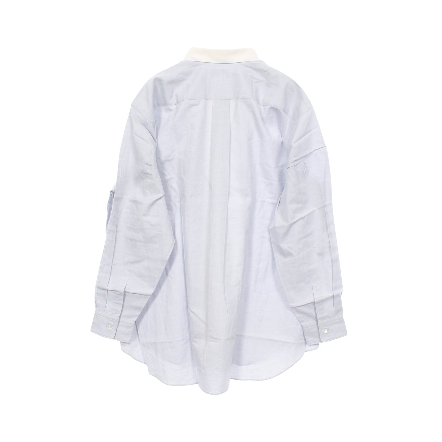 長袖 シャツ コットン ライトブルー ホワイト コムデギャルソンオム トップス COMME des GARCONS HOMME