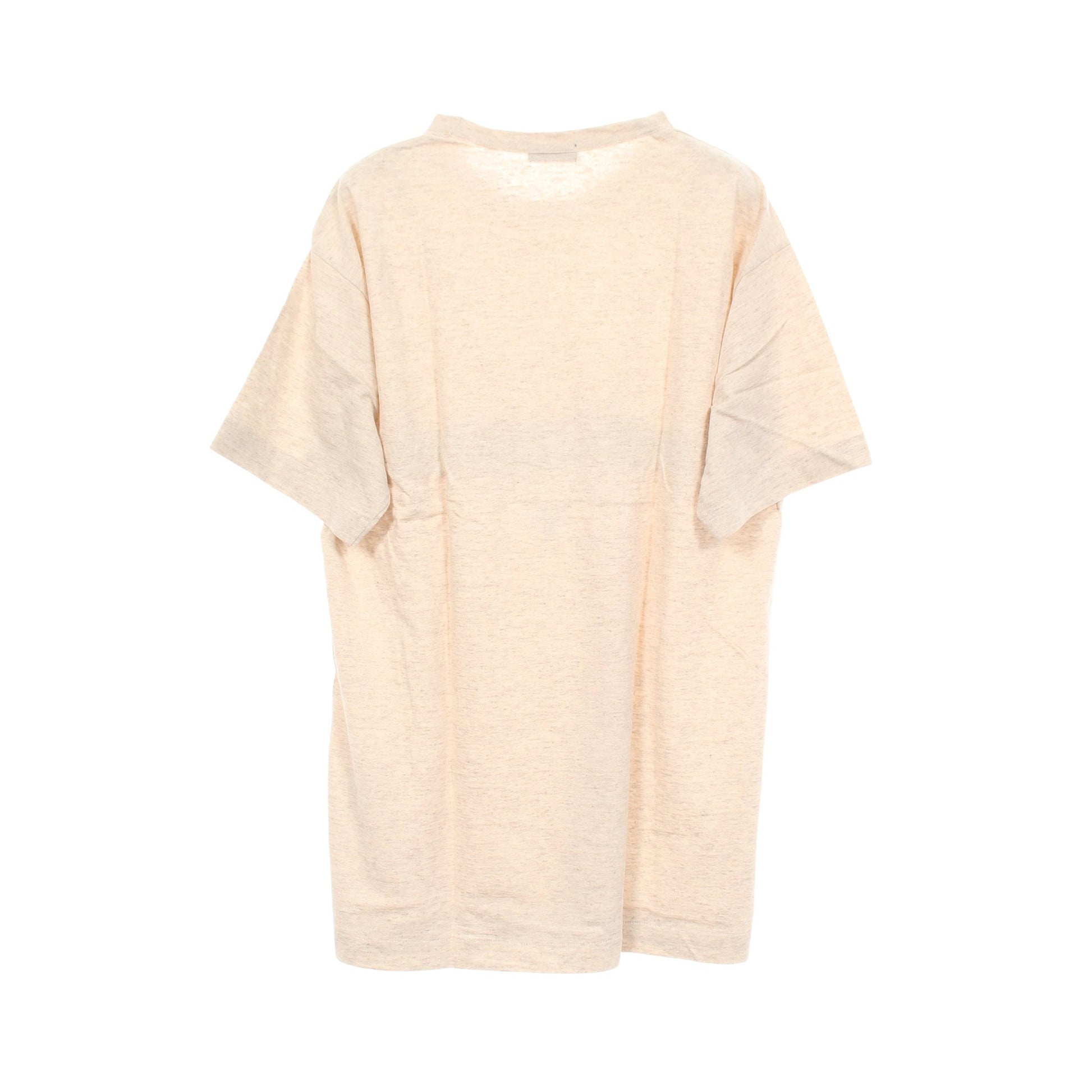 半袖Tシャツ コットン リネン ベージュ グレー コムデギャルソンオムプリュス トップス COMME des GARCONS HOMME PLUS