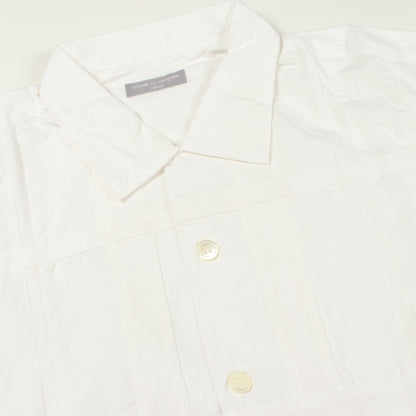 半袖 シワ加工 シャツ コットン ホワイト コムデギャルソンオム トップス COMME des GARCONS HOMME