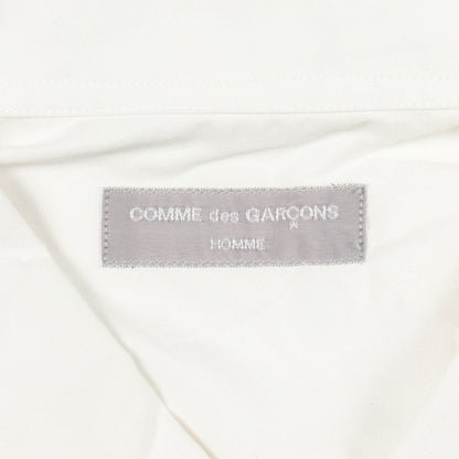 半袖 シワ加工 シャツ コットン ホワイト コムデギャルソンオム トップス COMME des GARCONS HOMME