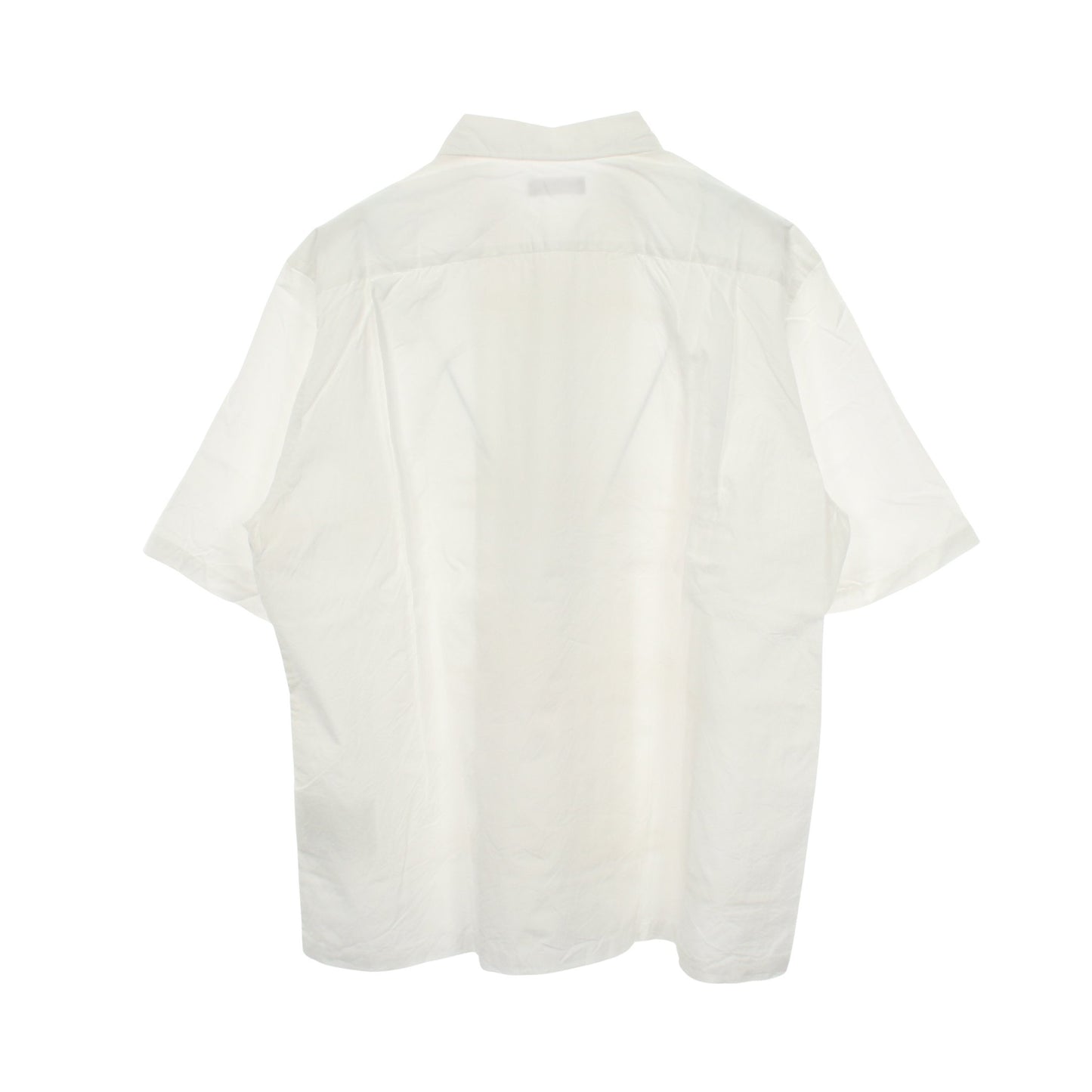 半袖 シワ加工 シャツ コットン ホワイト コムデギャルソンオム トップス COMME des GARCONS HOMME
