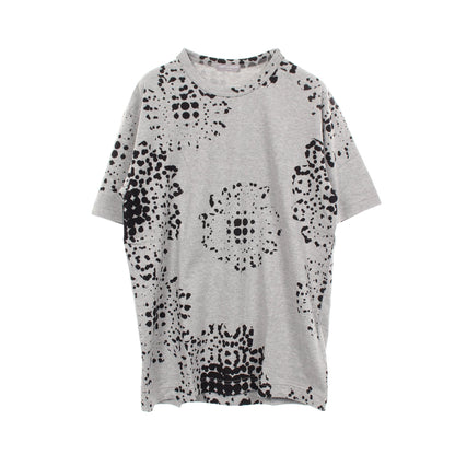 ドット 半袖Tシャツ コットン グレー ブラック コムデギャルソンオム トップス COMME des GARCONS HOMME