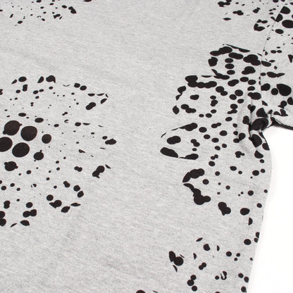 ドット 半袖Tシャツ コットン グレー ブラック コムデギャルソンオム トップス COMME des GARCONS HOMME