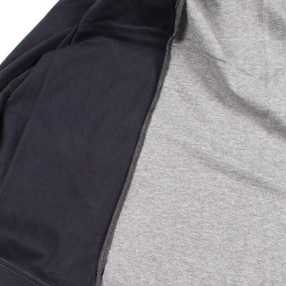 ハーフジップ ポロシャツ コットン グレー ネイビー コムデギャルソンオム トップス COMME des GARCONS HOMME