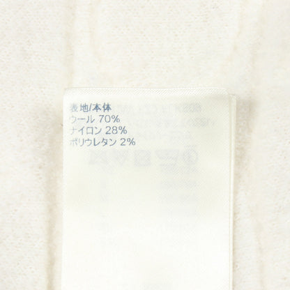 ロゴ 半袖 ニット ウール ナイロン ホワイト ルイヴィトン
