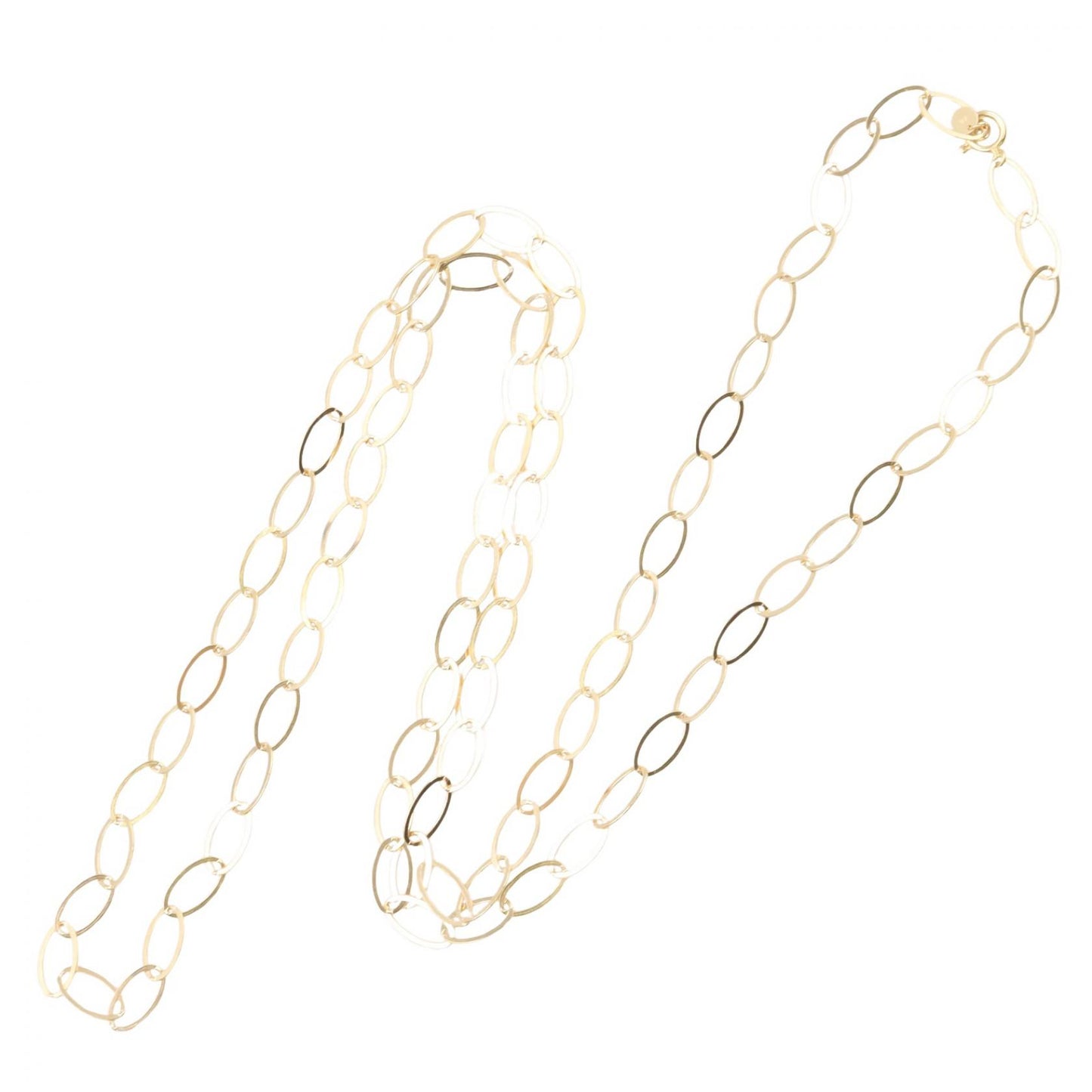 ロング ネックレス ネックレス K18YG イエローゴールド ノーブランドジュエリー