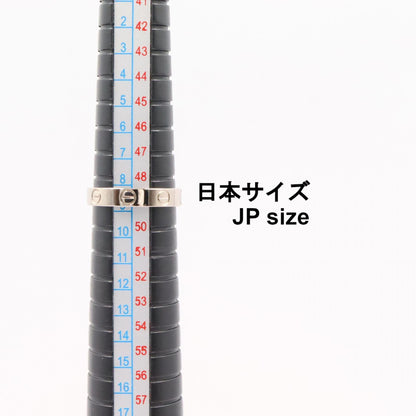 ミニラブリング リング 指輪 K18WG ホワイトゴールド カルティエ