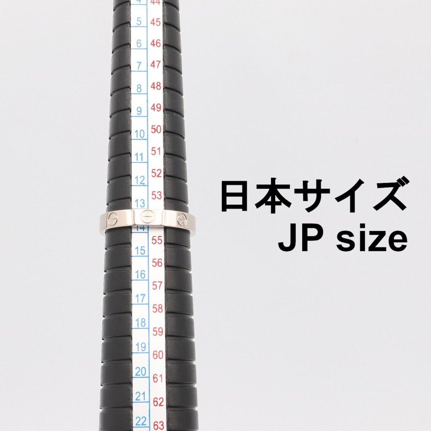 ミニラブリング リング 指輪 K18WG シルバー ホワイトゴールド カルティエ