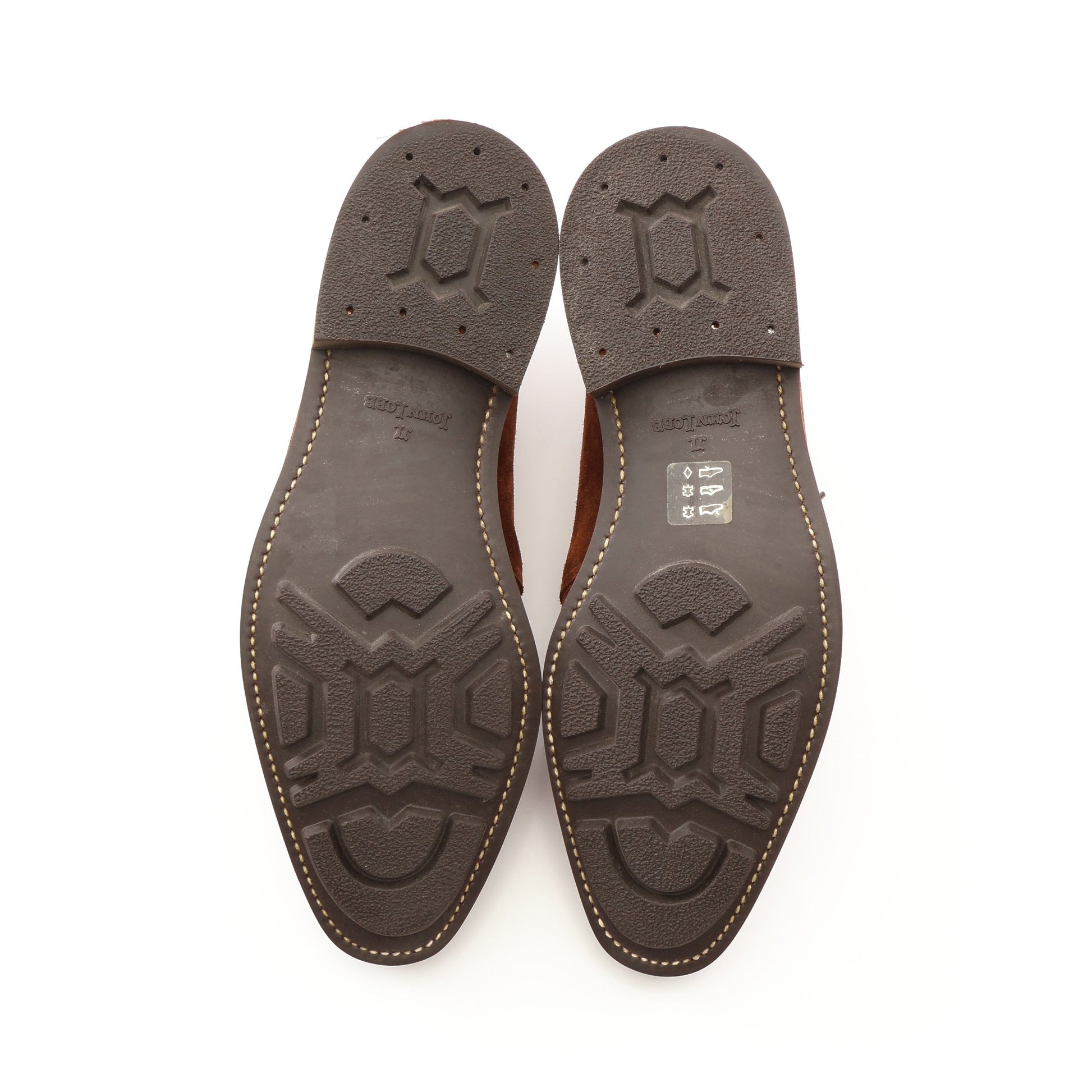 ROMSEY II チャッカブーツ ドレスシューズ スエード ブラウン ジョンロブ シューズ JOHN LOBB