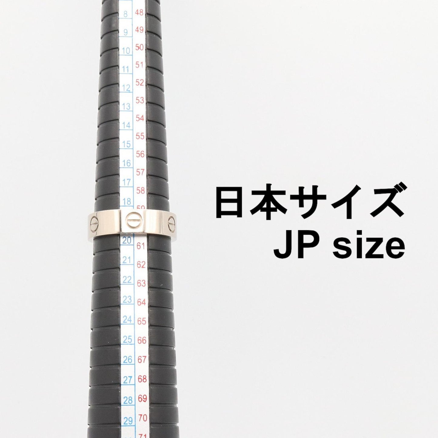 ラブリング リング 指輪 K18WG シルバー ホワイトゴールド カルティエ