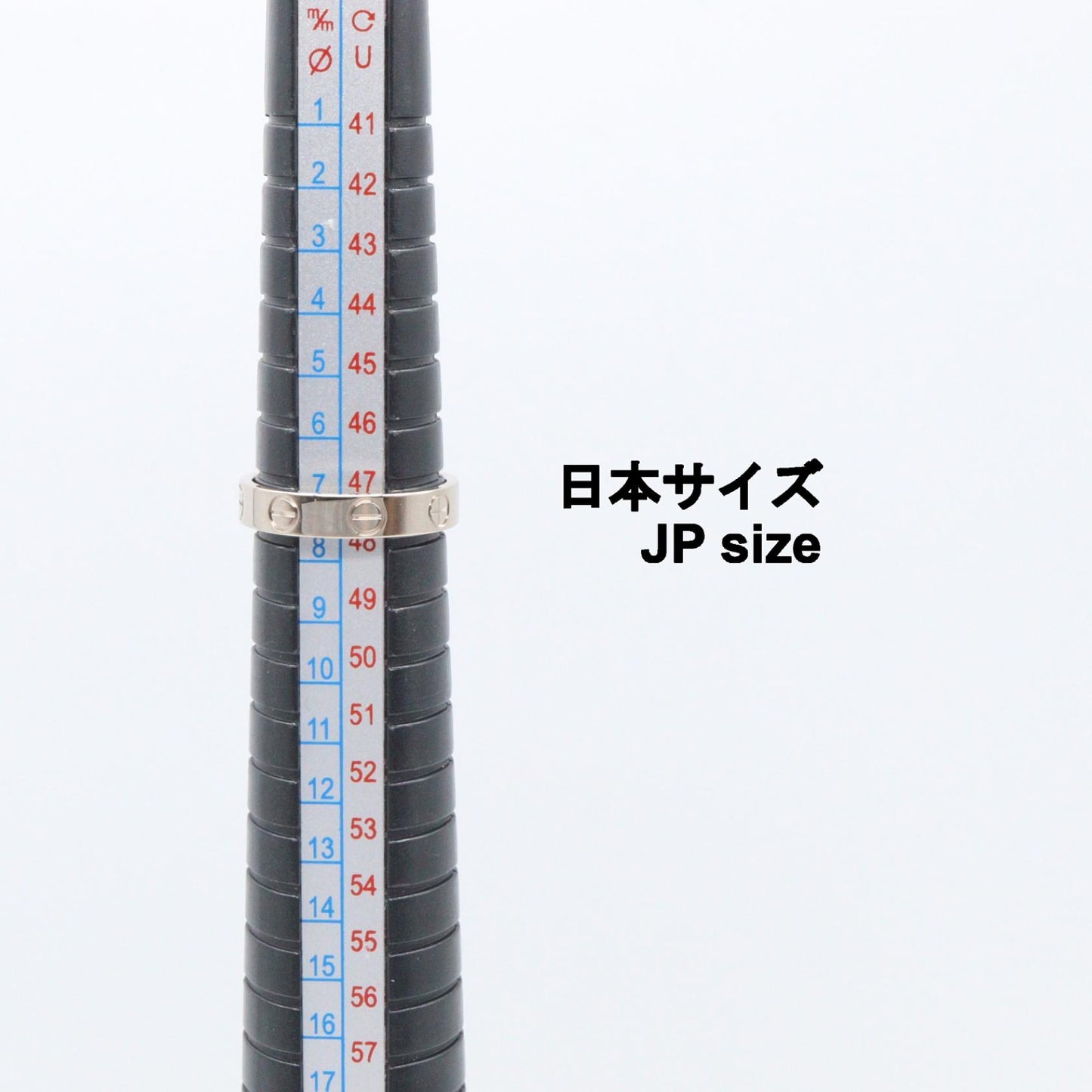 ミニラブリング リング 指輪 K18WG ホワイトゴールド カルティエ