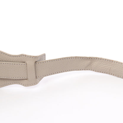 クラシック メタリック エッジ ミニ シティ 2WAY ハンドバッグ レザー ベージュ バレンシアガ