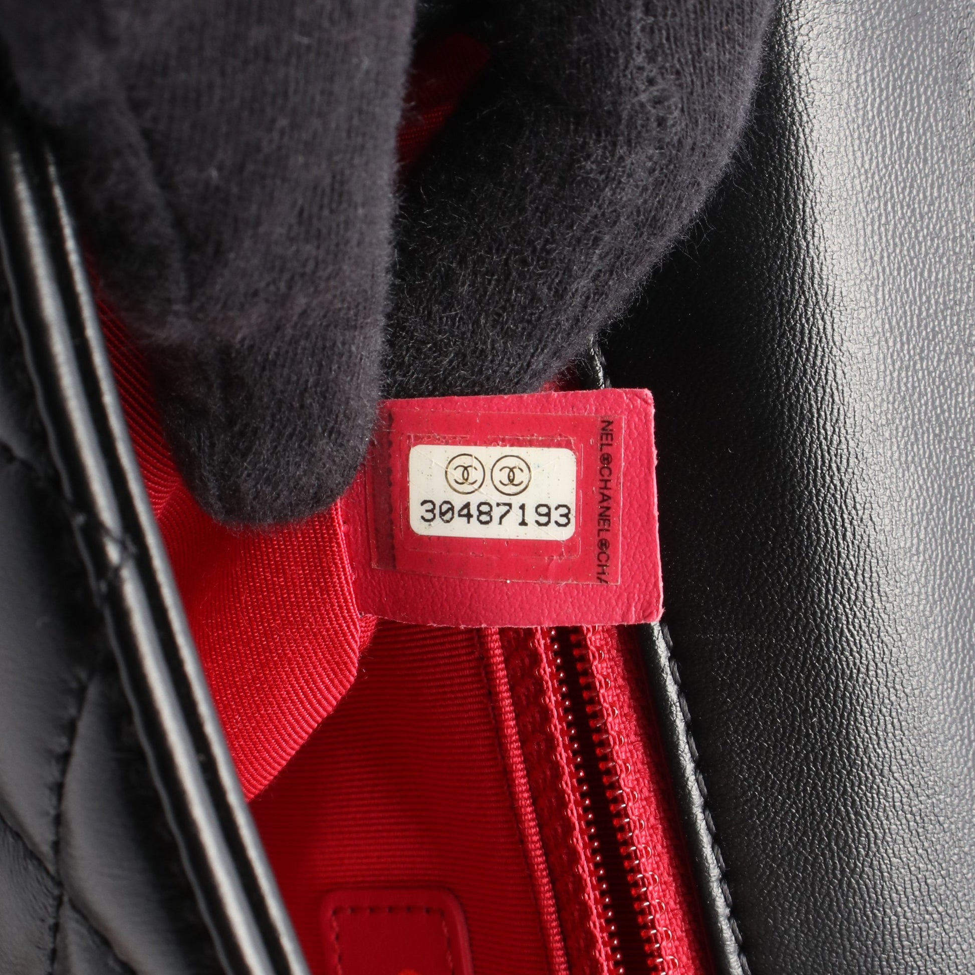 マトラッセ チェーンショルダーバッグ ラムスキン ブラック ゴールド金具 シャネル バッグ CHANEL