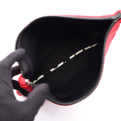 ネオバンMM ポーチ ネオプレン レッド エルメス