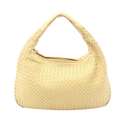 ヴェネタバッグ イントレチャート ワンショルダーバッグ レザー イエロー ボッテガヴェネタ