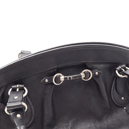 My Dior Frame ハンドバッグ レザー ブラック クリスチャンディオール