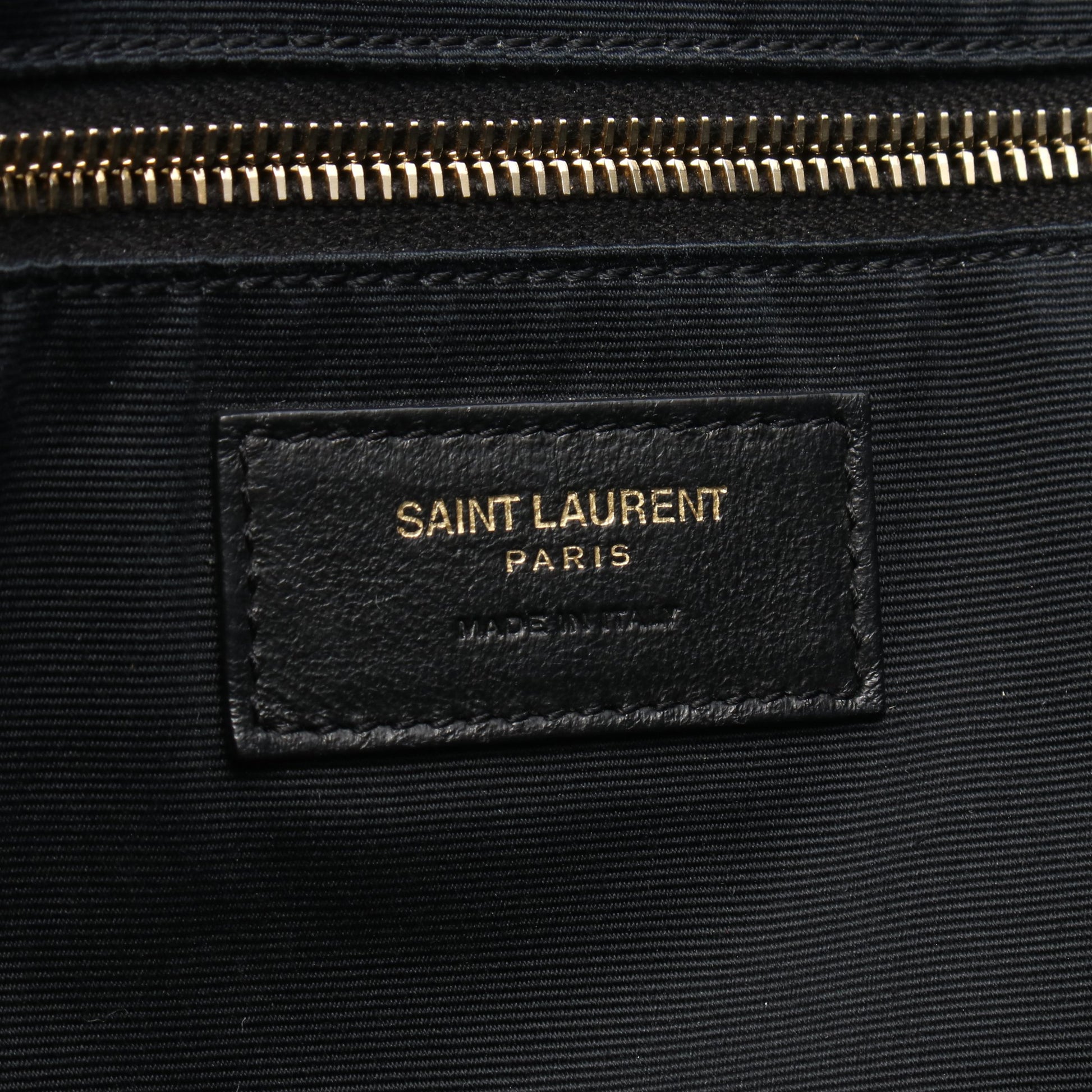 イカール マキシ ハンドバッグ トートバッグ レザー ブラック サンローランパリ バッグ SAINT LAURENT PARIS