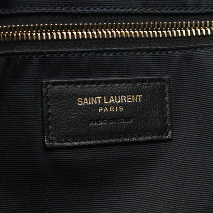 イカール マキシ ハンドバッグ トートバッグ レザー ブラック サンローランパリ バッグ SAINT LAURENT PARIS