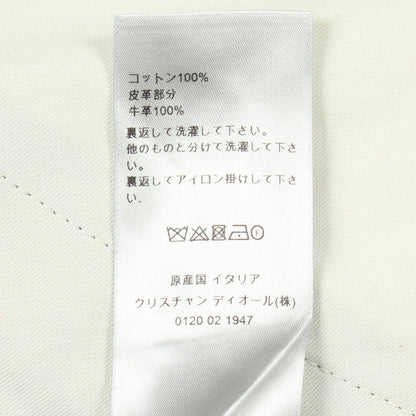 Christian Dior × PETER DOIG 総柄 デニムパンツ コットン ブラック グレー クリスチャンディオール