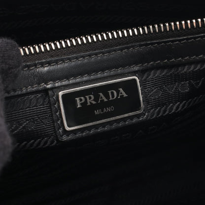SAFFIANO TRAVEL セカンドバッグ クラッチバッグ サフィアーノレザー ネイビー プラダ