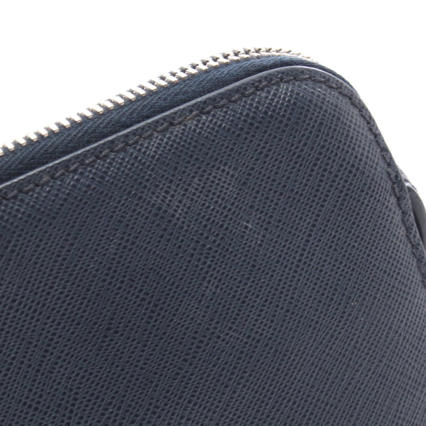 SAFFIANO TRAVEL セカンドバッグ クラッチバッグ サフィアーノレザー ネイビー プラダ