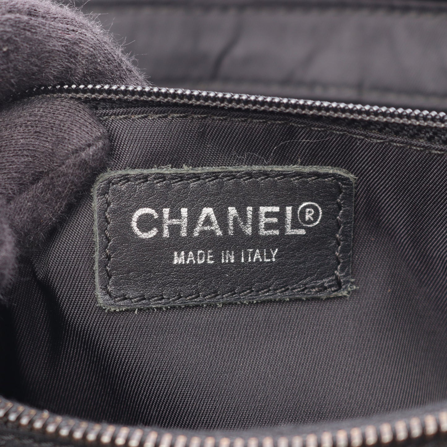 ニュートラベルライン バックパック バックパック リュックサック ナイロンキャンバス レザー ブラック ブラック金具 シャネル