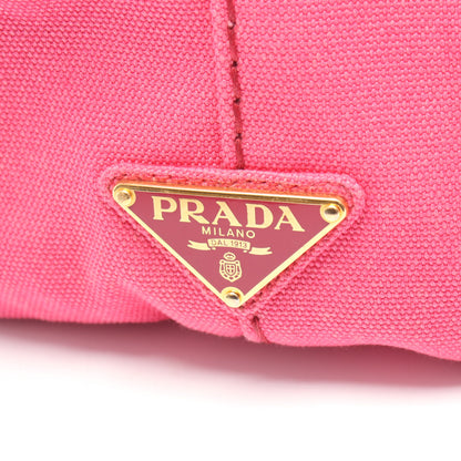 CANAPA カナパ ハンドバッグ トートバッグ キャンバス ピンク プラダ バッグ PRADA
