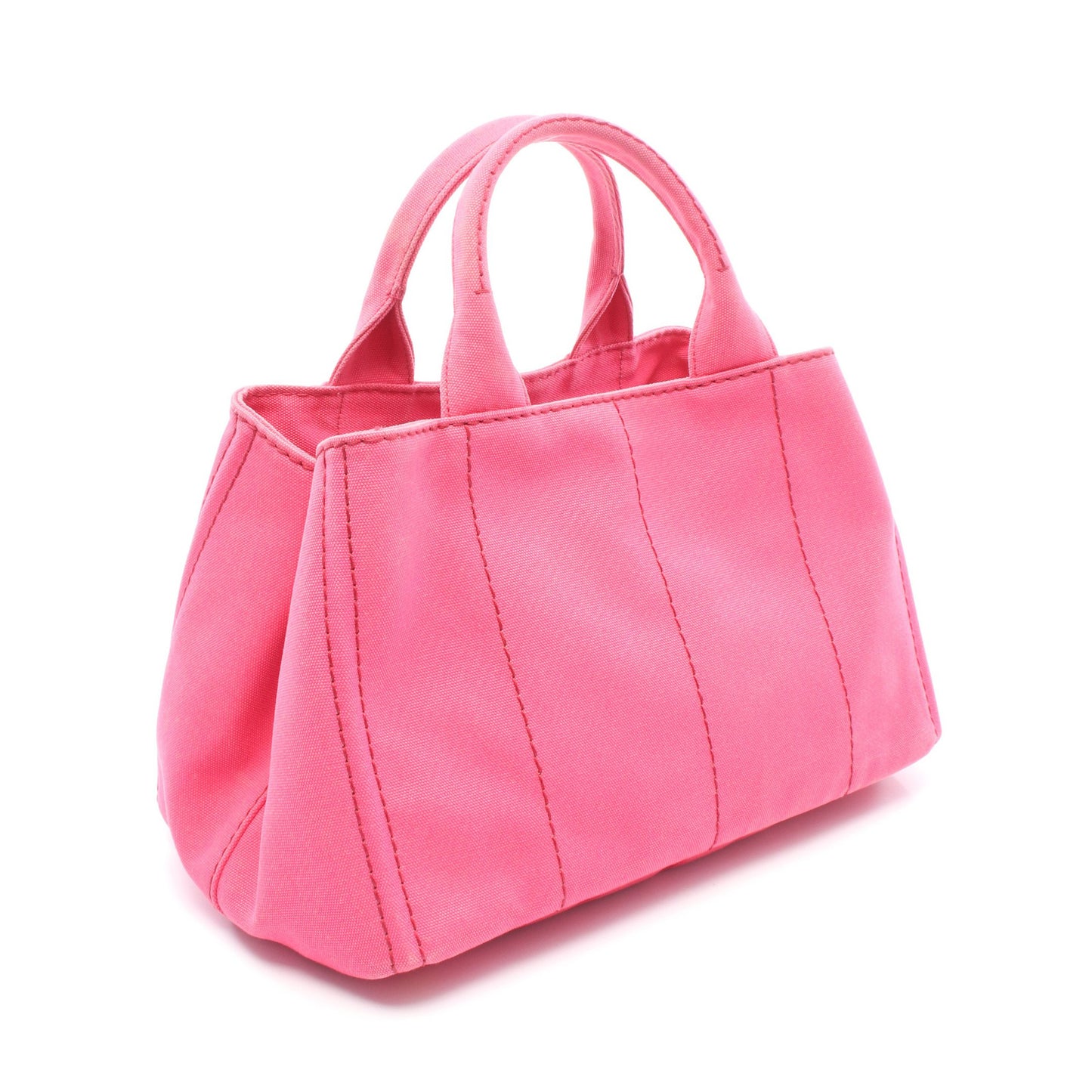 CANAPA カナパ ハンドバッグ トートバッグ キャンバス ピンク プラダ バッグ PRADA