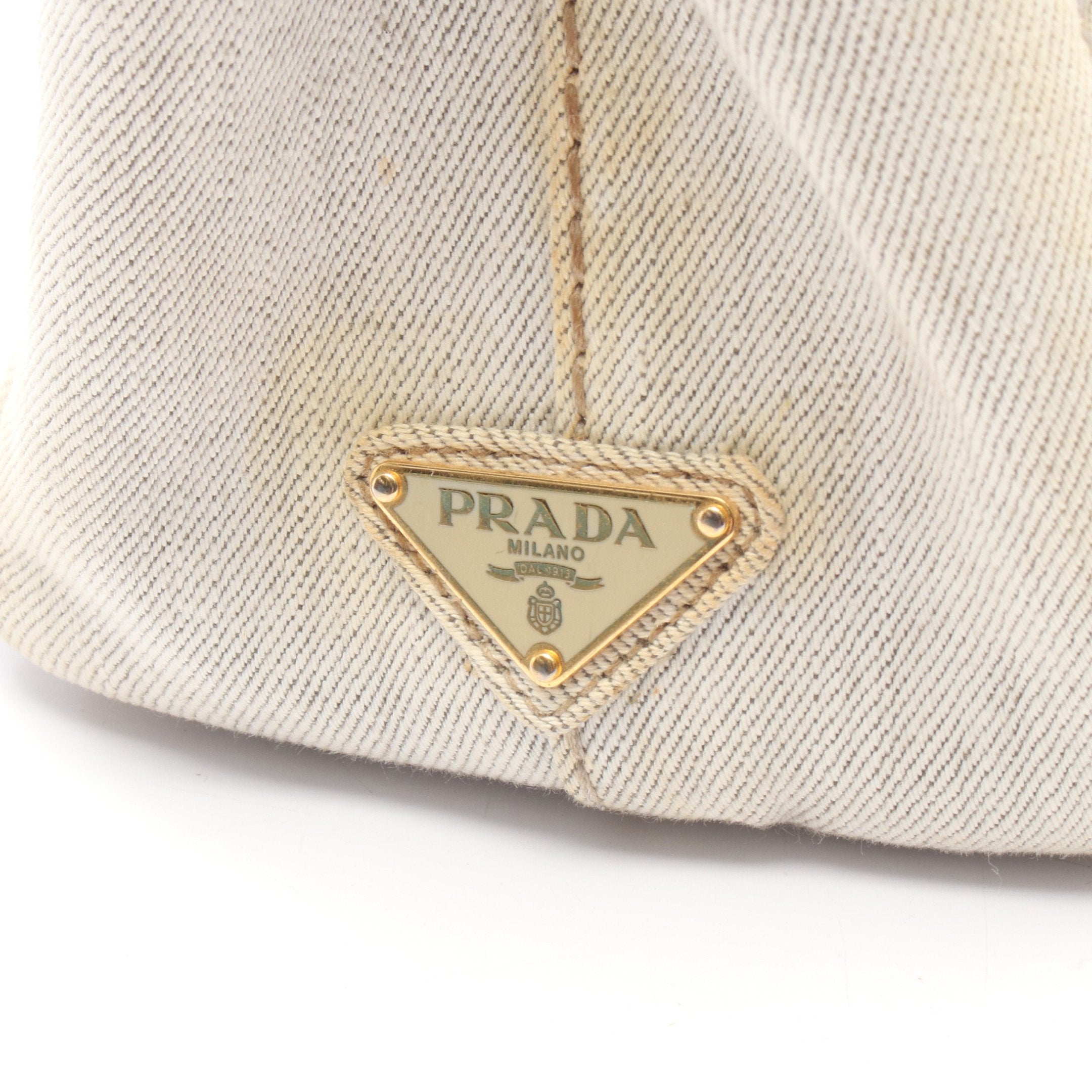 PRADA カナパ トートバッグ ライトグレー CANAPA カナパ ハンドバッグ トートバッグ キャンバス ライトグレー