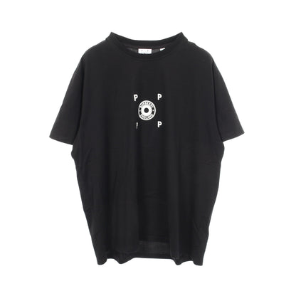 BURBERRY × Pop Trading Company ロゴグラフィック 半袖Tシャツ コットン ブラック バーバリー