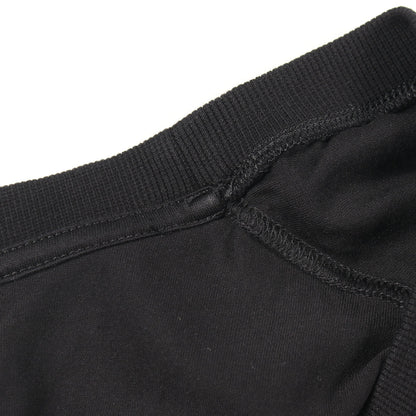 ロゴ刺繍 半袖Tシャツ コットン ブラック バーバリー