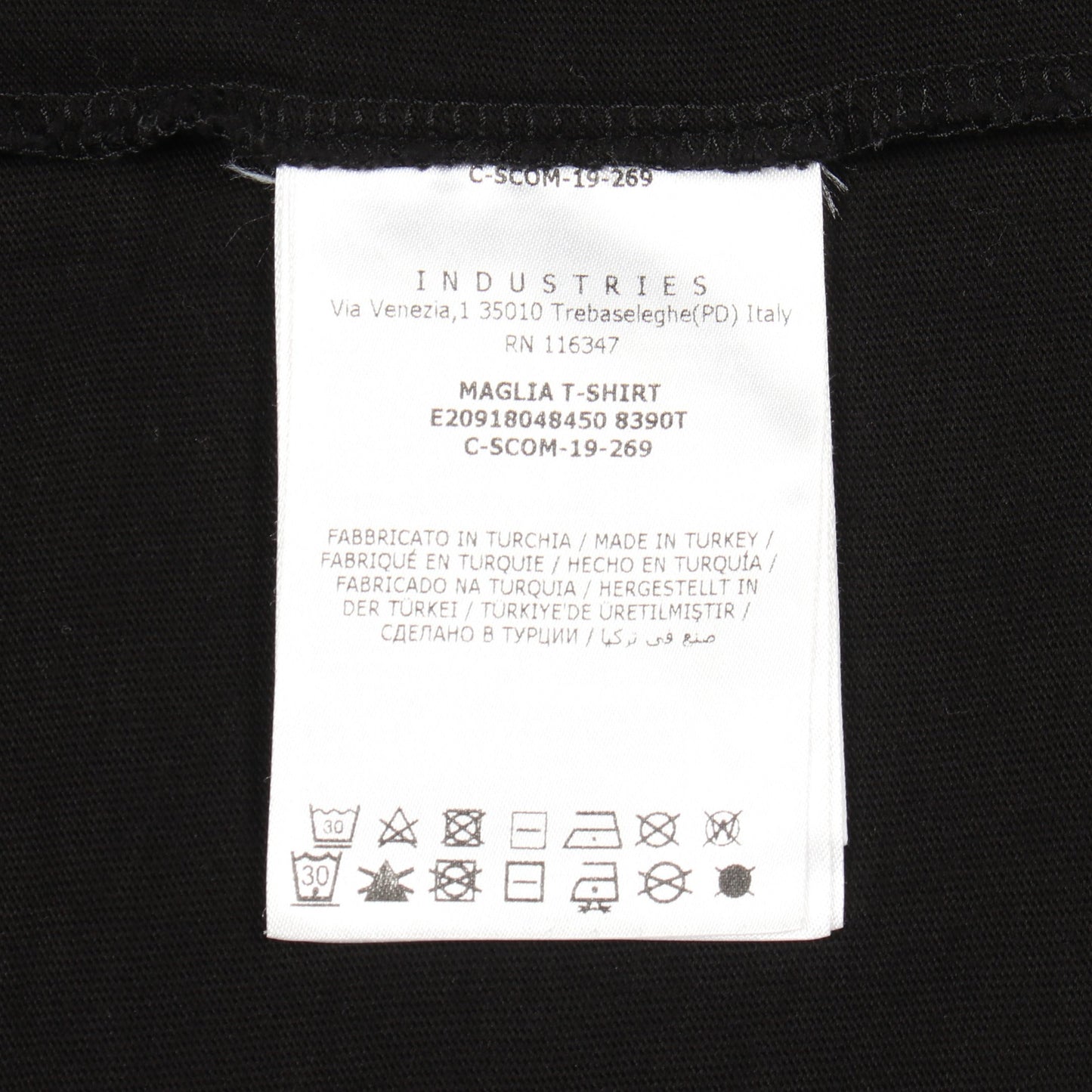 ロゴプリント 半袖Tシャツ コットン ブラック モンクレール