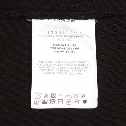 ロゴプリント 半袖Tシャツ コットン ブラック モンクレール