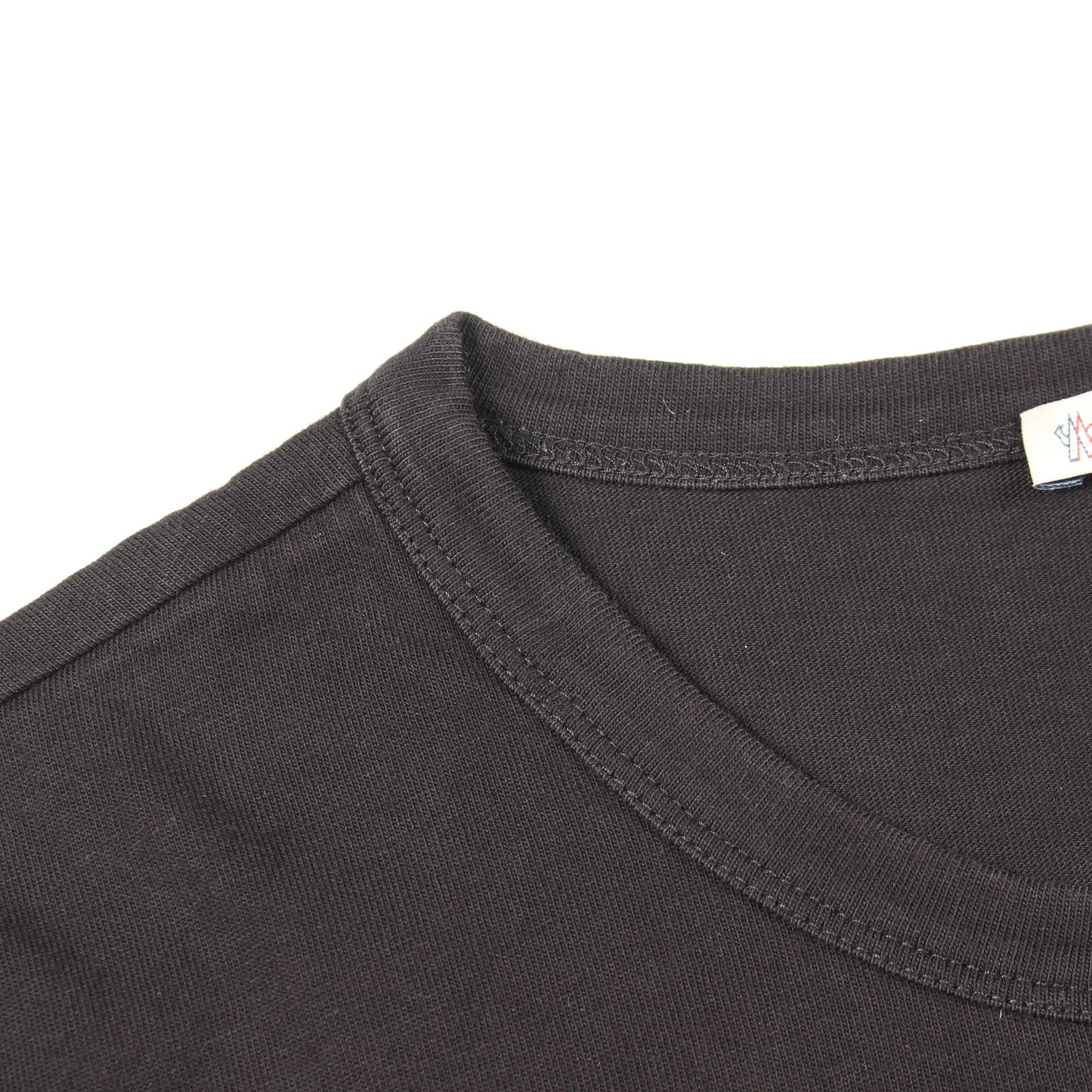 ロゴプリント 半袖Tシャツ コットン ブラック モンクレール