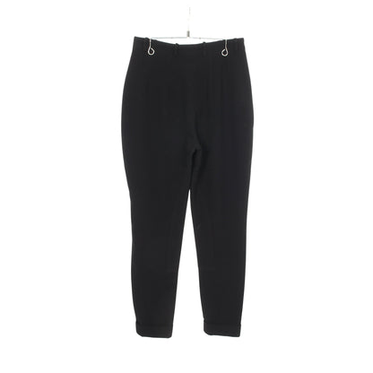 パンツ ウール ブラック エルメス