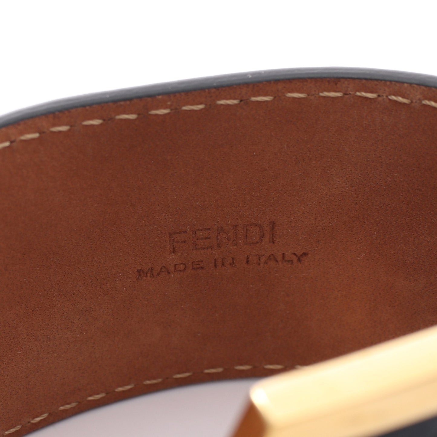 バングル レザー ブラック フェンディ アクセサリー FENDI