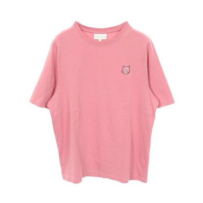 BOLD FOX HEAD PATCH COMFORT TEE SHIRT 半袖Tシャツ コットン ピンク メゾンキツネ