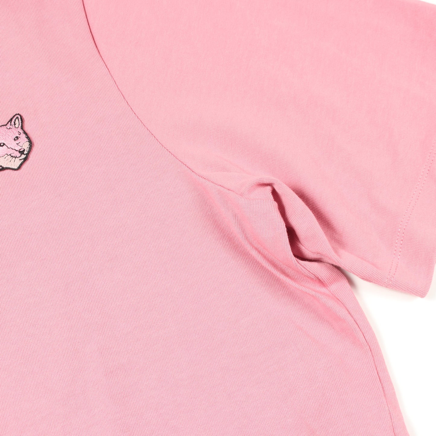 BOLD FOX HEAD PATCH COMFORT TEE SHIRT 半袖Tシャツ コットン ピンク メゾンキツネ